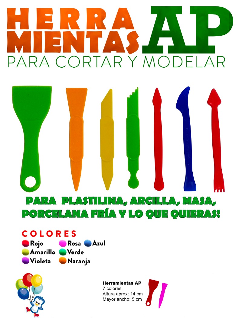 ESTECA PLASTICA P/MASA