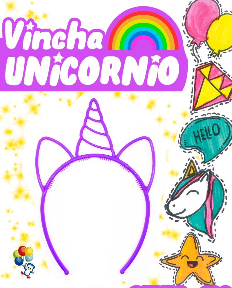 VINCHA UNICORNIO