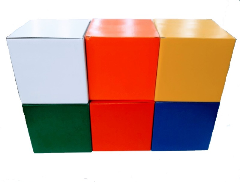 CAJA PLASTIF.REGALO N*5 20x20x20cm.