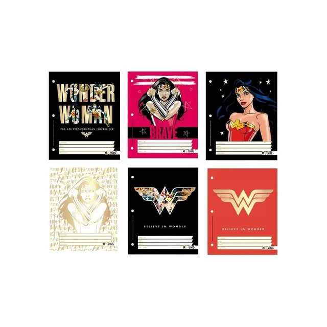 CARATULAS ESC.N*3 x6hjs.WONDER WOMAN