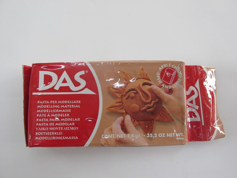 ARCILLA TERRAC.S/HORNO x1kg.DAS