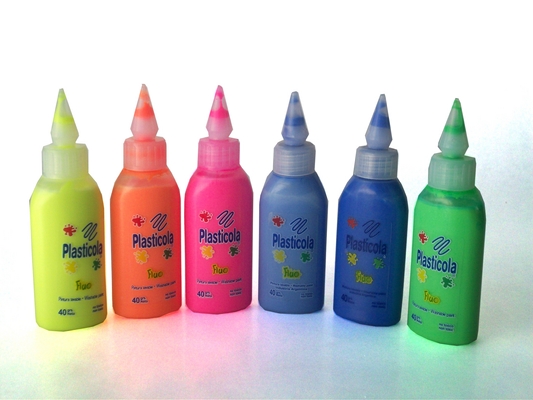 ADHESIVO 40cc.FLUO AZUL PLASTICOLA