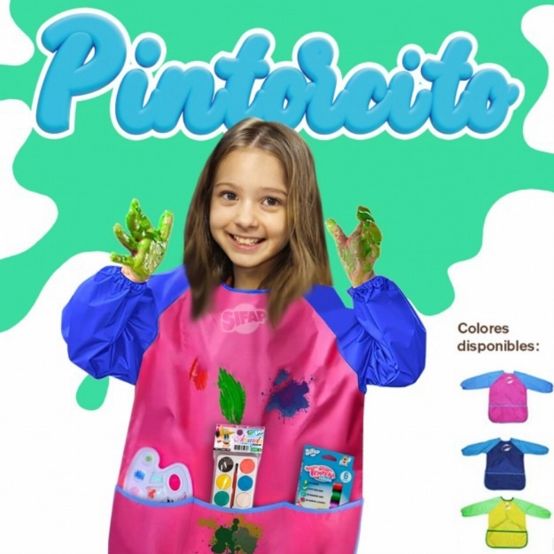 DELANTAR PINTORCITO TALLE " L " SIFAP