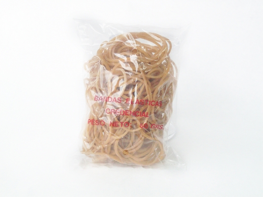 BANDAS ELASTICAS.50grs.PURO LATEX