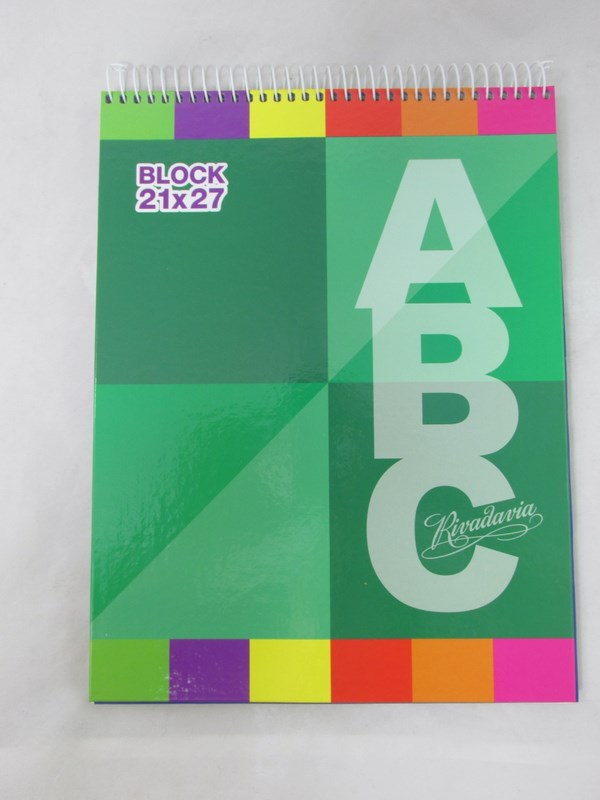 BLOCK ABC 21x27cm.60HC.