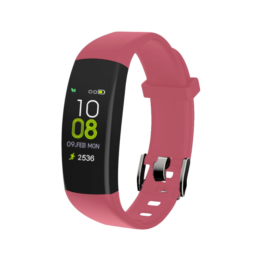 RELOJ SMART BAND SLIM 200 FUCS/NEGRA BLUETOO SOUL