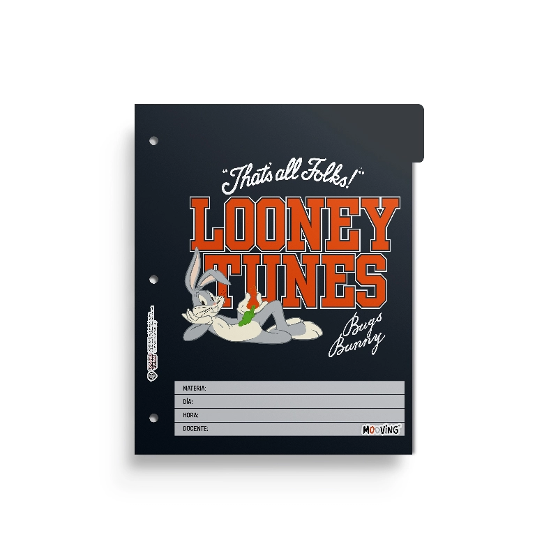 CARATULAS ESC.N*3 x6hjs.LOONEY TUNES