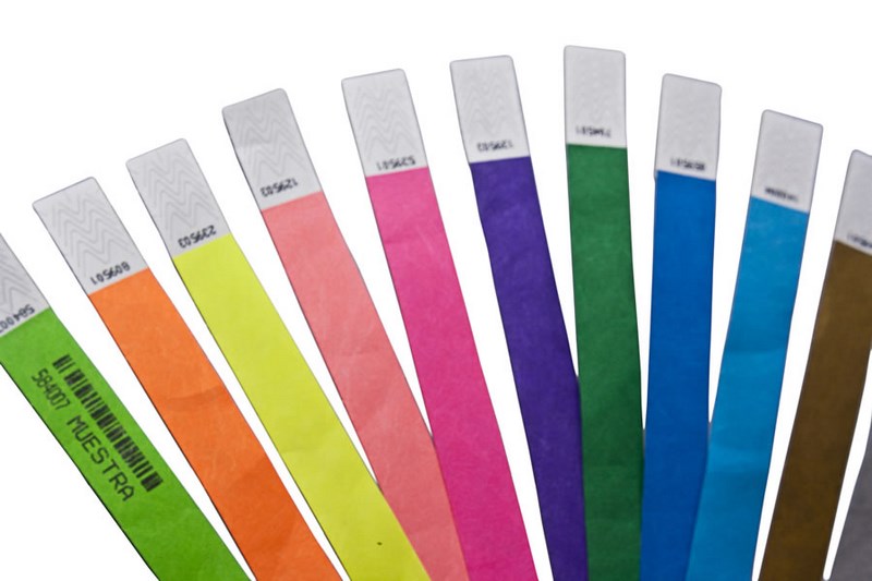 PRECINTOS IDENT DE PERSONAS X100 PAPEL
