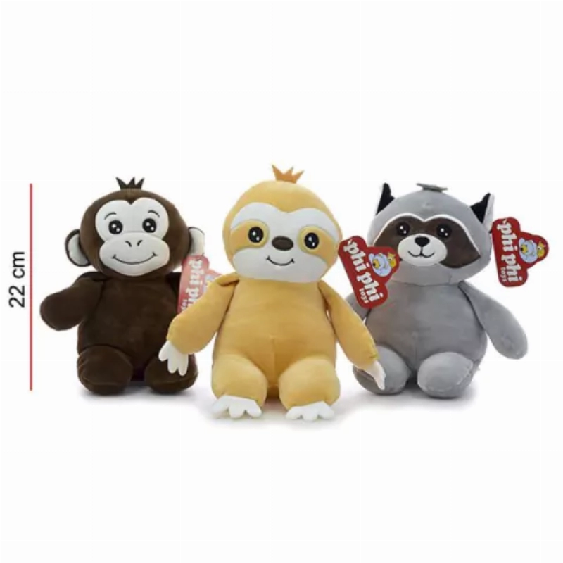 PELUCHE ANIMALES 22cm. PHI PHI