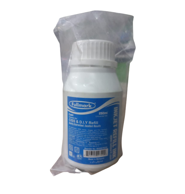 TINTA UNIVERSAL ALTERNATIVA x250ml. CYAN P/EPSON FULLMARK
