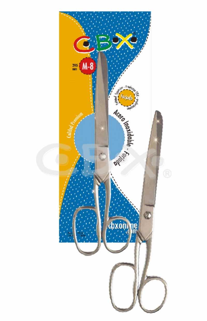 TIJERA 20.5cm.ACERO P/MODISTAS