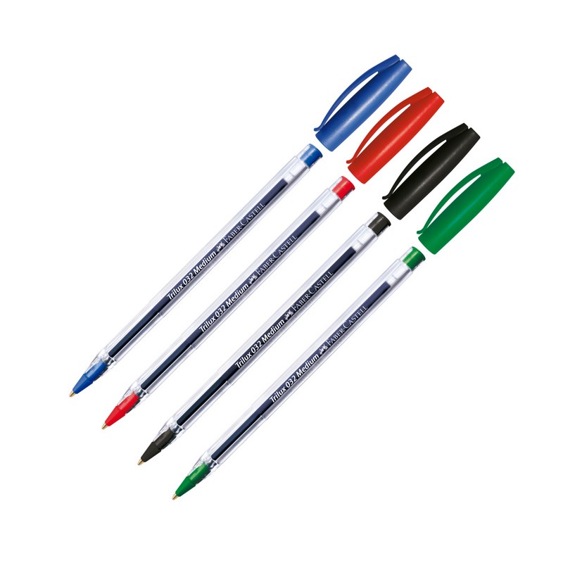 BOLIGRAFO 1mm.FABER TRILUX 