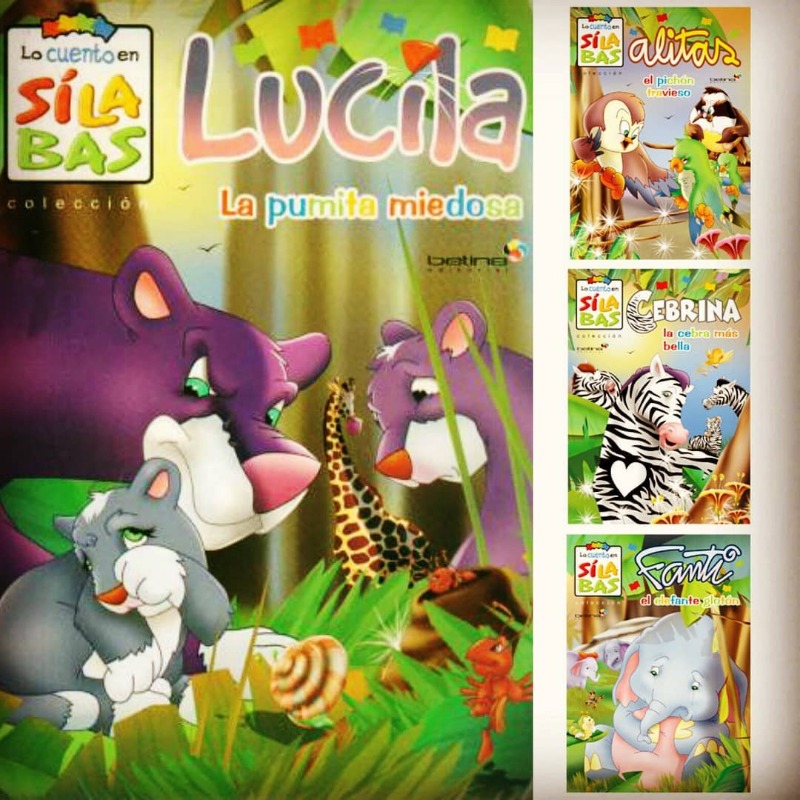 COL.LO CUENTO EN SILABAS (4 TITULOS)