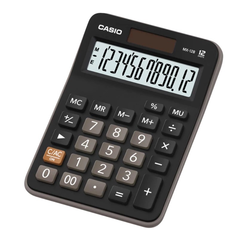 CALC.MEDIANA 12dig. MX-12B NEGRA