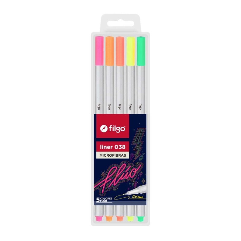 MICROFIBRA LINER .FLUO x 5u. FILGO