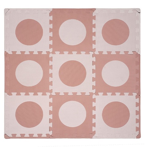 PISO LISOS C/CIRCULO 30x30cm.x9u.+BORDEx8mm.