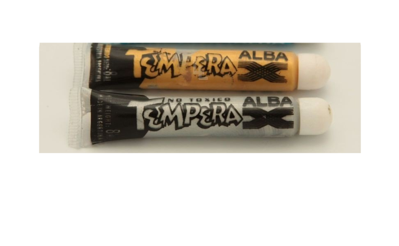 TEMPERA 8ml.ESCOLAR x COLOR METAL ALBA