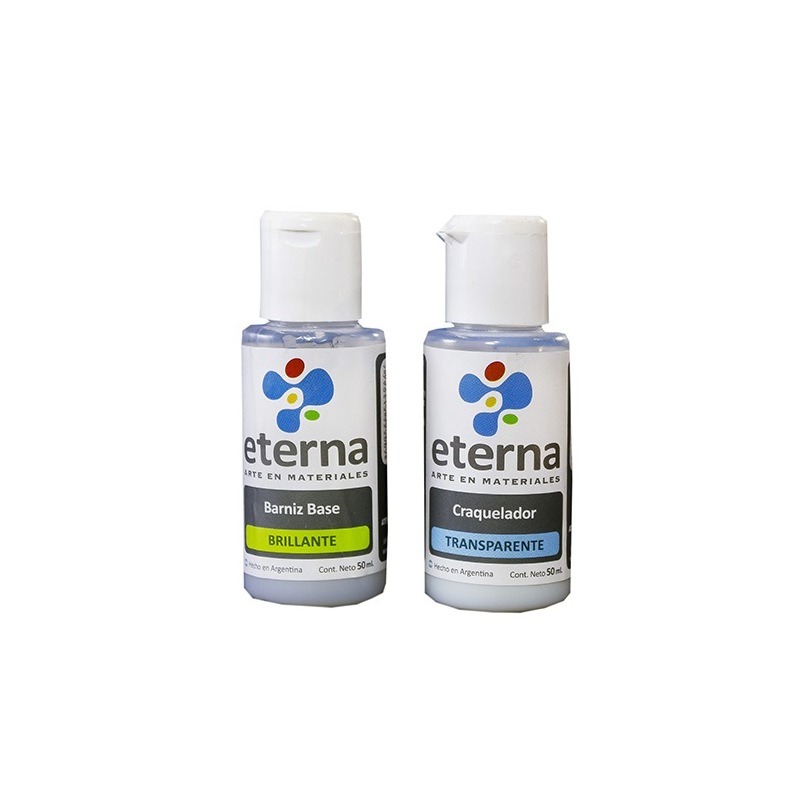 SET CRAQUELADOR 50ml.ETERNA