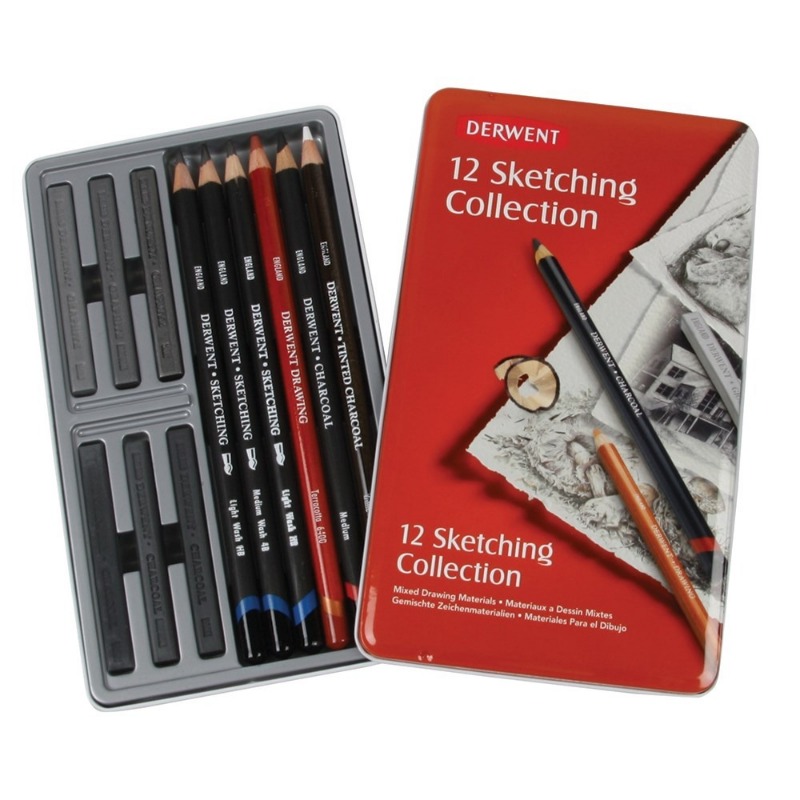 SET LAPICES P/DIB.SKETCHINGx12u.DERWENT