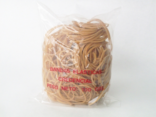 BANDAS ELASTICAS.100grs. LATEX PURO