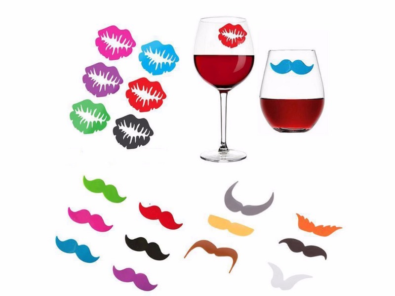 MARCADOR DE COPA LABIOS/BIGOTES x6u.