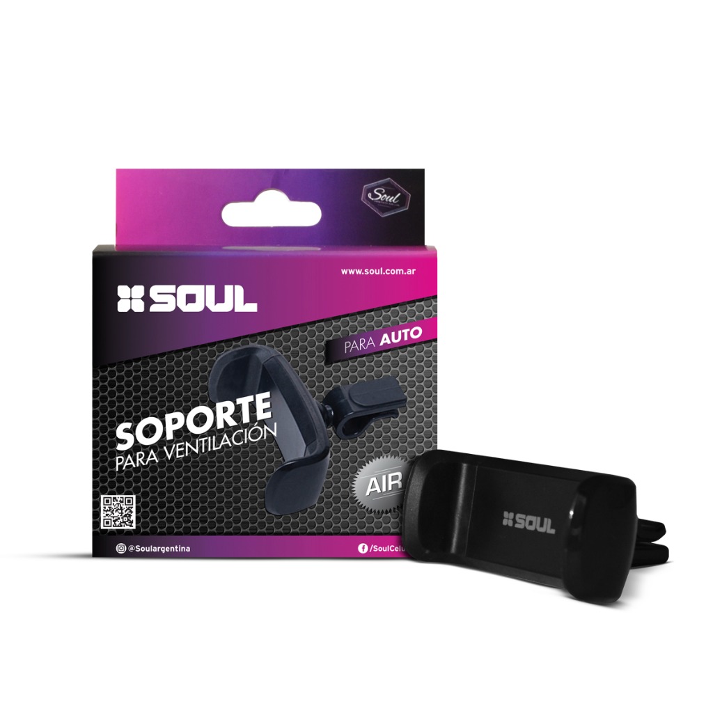 SOPORTE P/CELU P/VENTILACION AIR SOUL