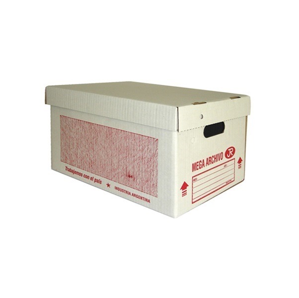 CAJA ARCH.N*2 BLANCA 33x44x27cm.MEGA