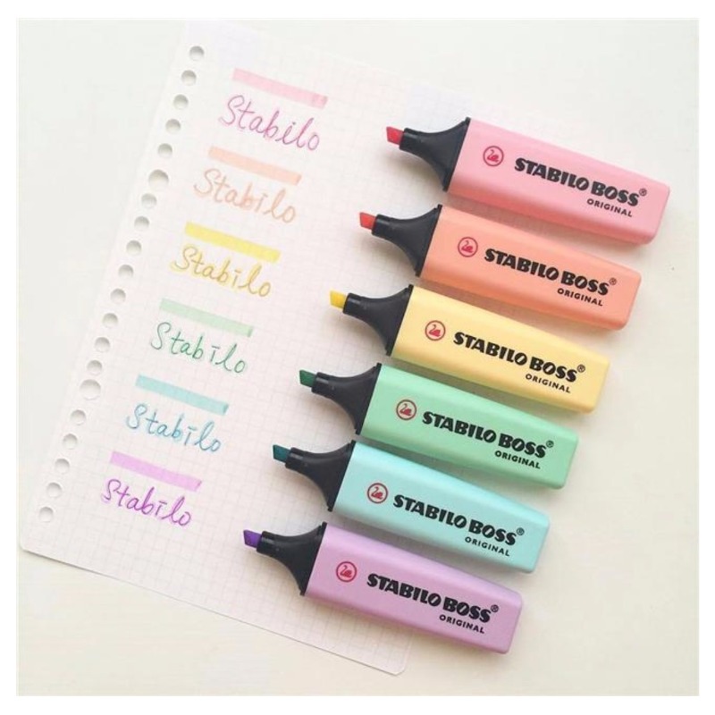 RESALT.GRUESO P/CHATA BOSS PASTEL STABILO