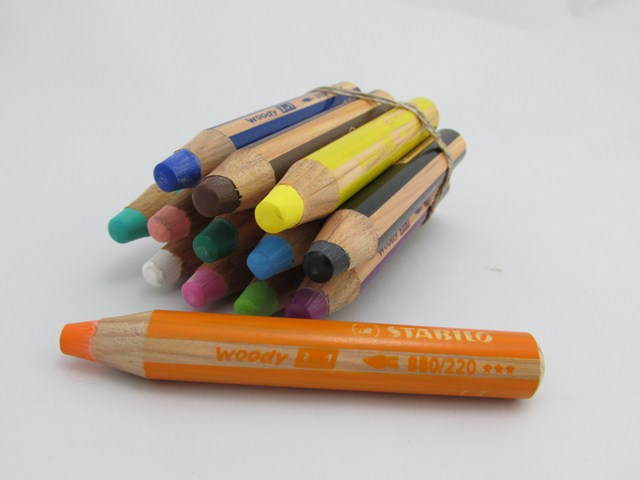 LAPIZ COLOR WOODY 3 EN1 x1u. STABILO