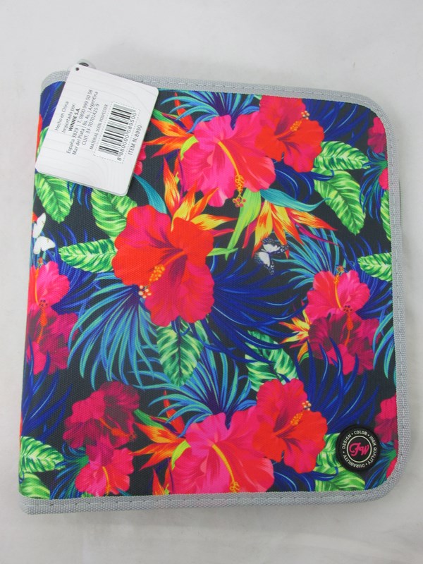 CARP.3a.x40mm.c/cierre FLOWERS