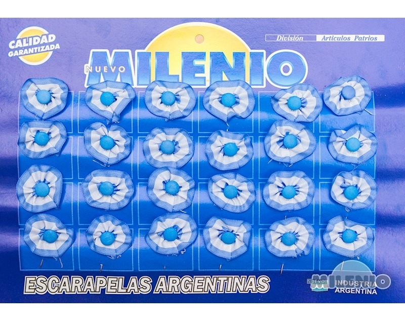 ESCARAPELA RED.GDE.N*3 C/BOTONx24u.