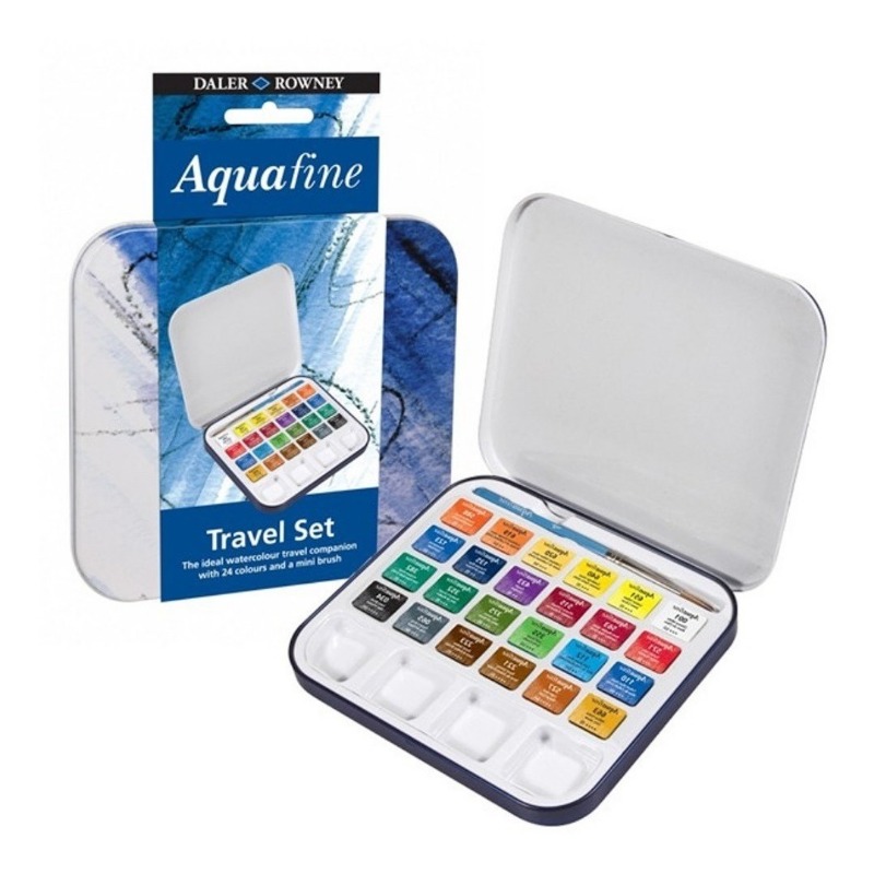 ACUARELAS PASTILLASx24u. AQUAFINE  ROWNEY