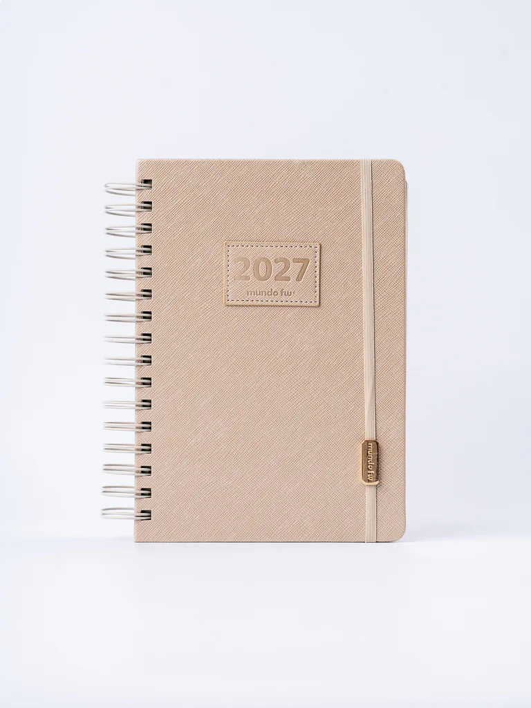 AGENDA N*7 SEMANAL C/ESP.15x21cm.MINIMALISTA FW