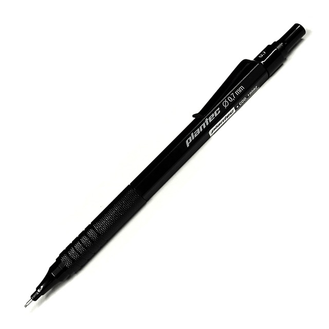 PORTAMINA  0.7mm METAL NEGRO PLANTEC
