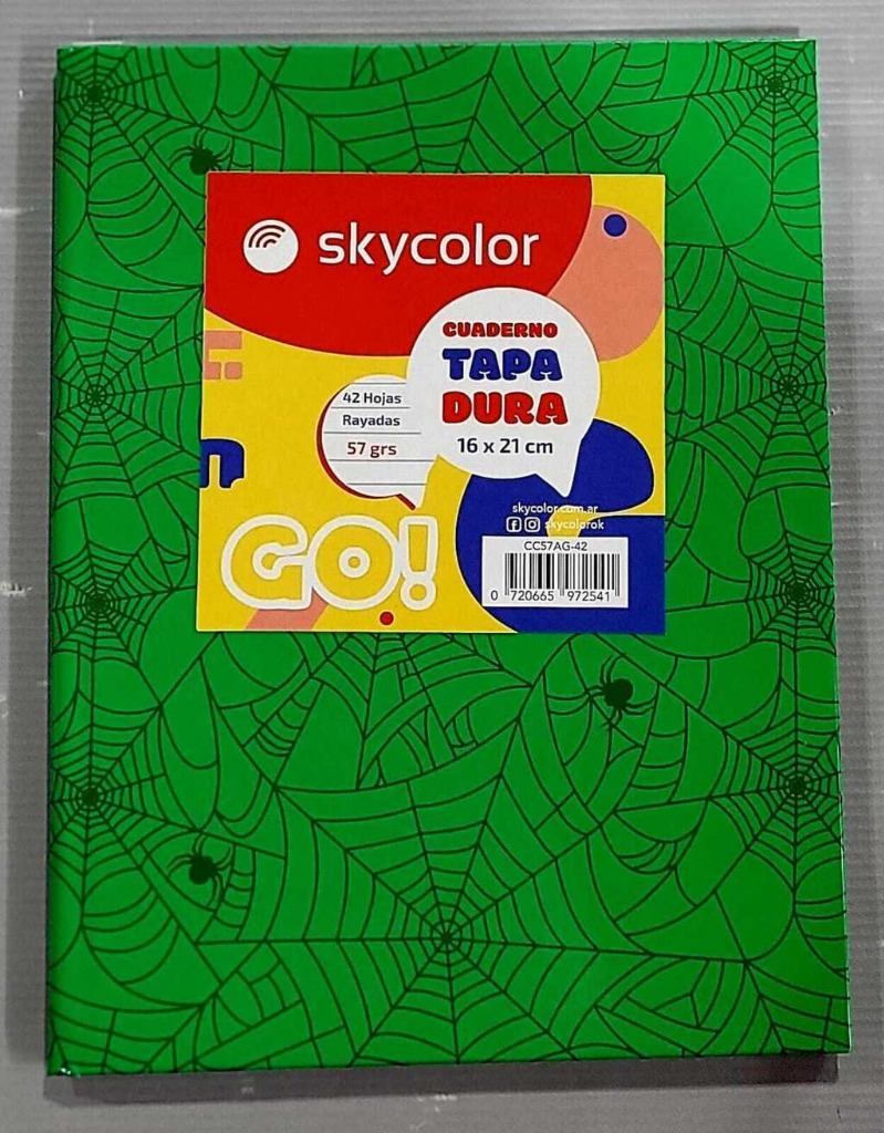 CUAD 16x21 .42HR.T/DURA.VERDE SKYCOLOR.