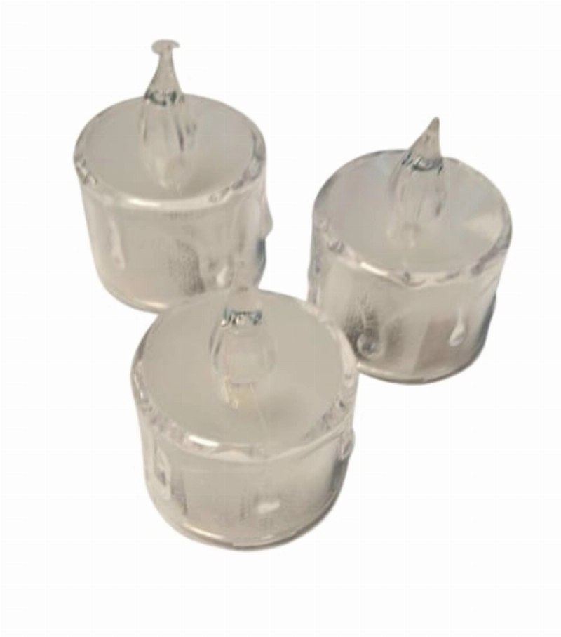 VELA PLASTICA A PILA 5cm.