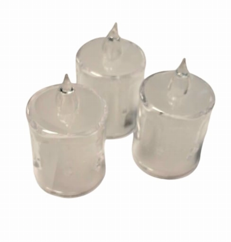 VELA PLASTICA A PILA 6.8cm.