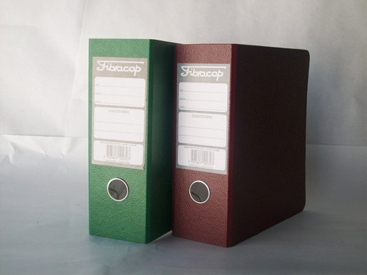 BIBLIORATO ESQUELA FIBRA COLOR FIBRACAP