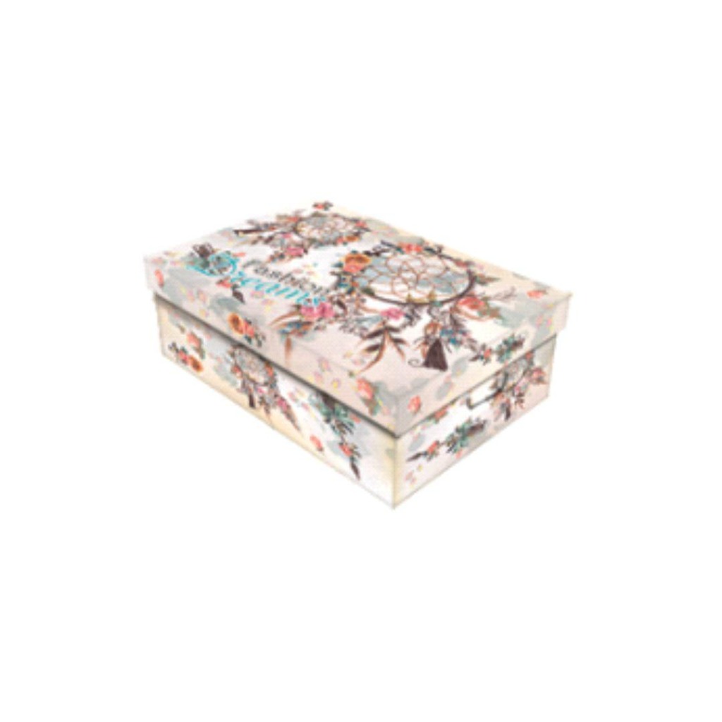 CAJA CHICA ATRAPASUEÑOS 31x22x12  INK DROP