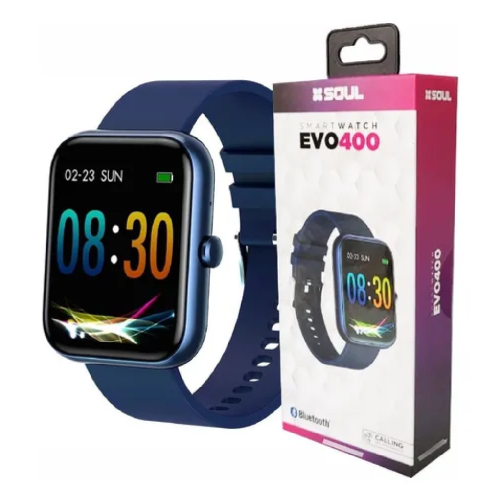 RELOJ INTELIGENTE EVO 400 BLUETOO AZUL SOUL