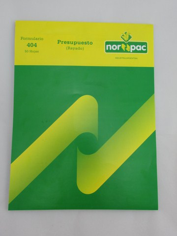 NORPAC*TAL.PRESUP.A4 DUPLICADO RAY.