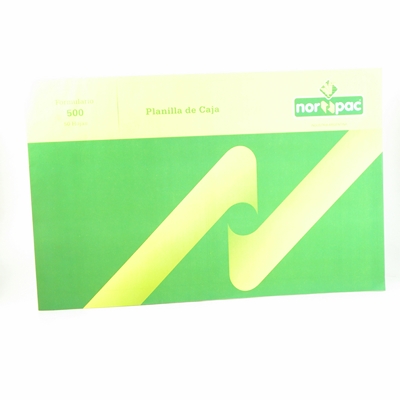 NORPAC 500 PLANILLA CAJA