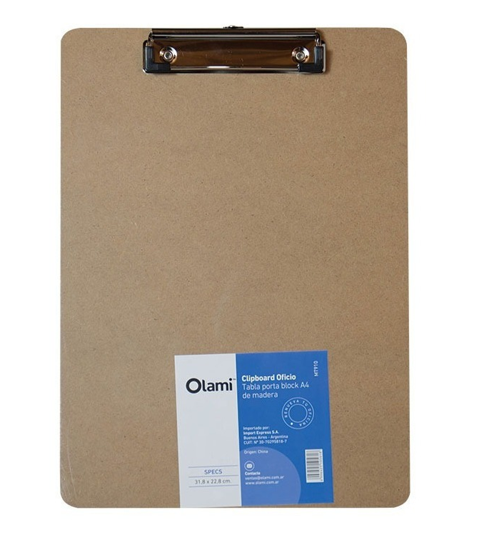 PORTABLOCK A-4 MADERA  OLAMI