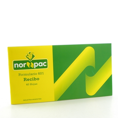 RECIBO COMUN ORIGINAL 601 NORPAC
