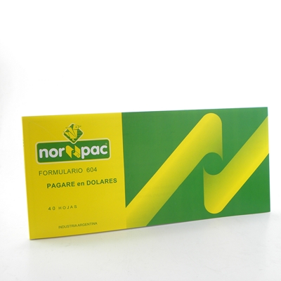 PAGARE EN DOLARES NORPAC