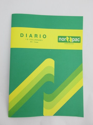 CUAD.DIARIO 3col.22x29cm.T/FLEX.NORPAC