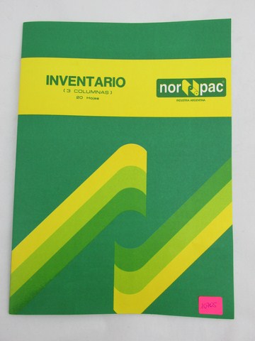 CUAD.INVENTARIO 3col.T/FLEX.NORPAC