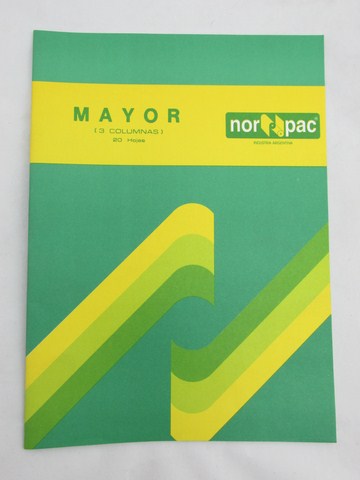 CUAD.MAYOR 3col.22x29cm.T/FLEX.NORPAC