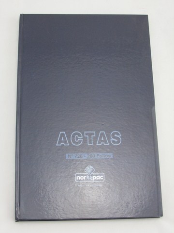 LIBRO ACTAS CORONA 2 MANOS NORPAC