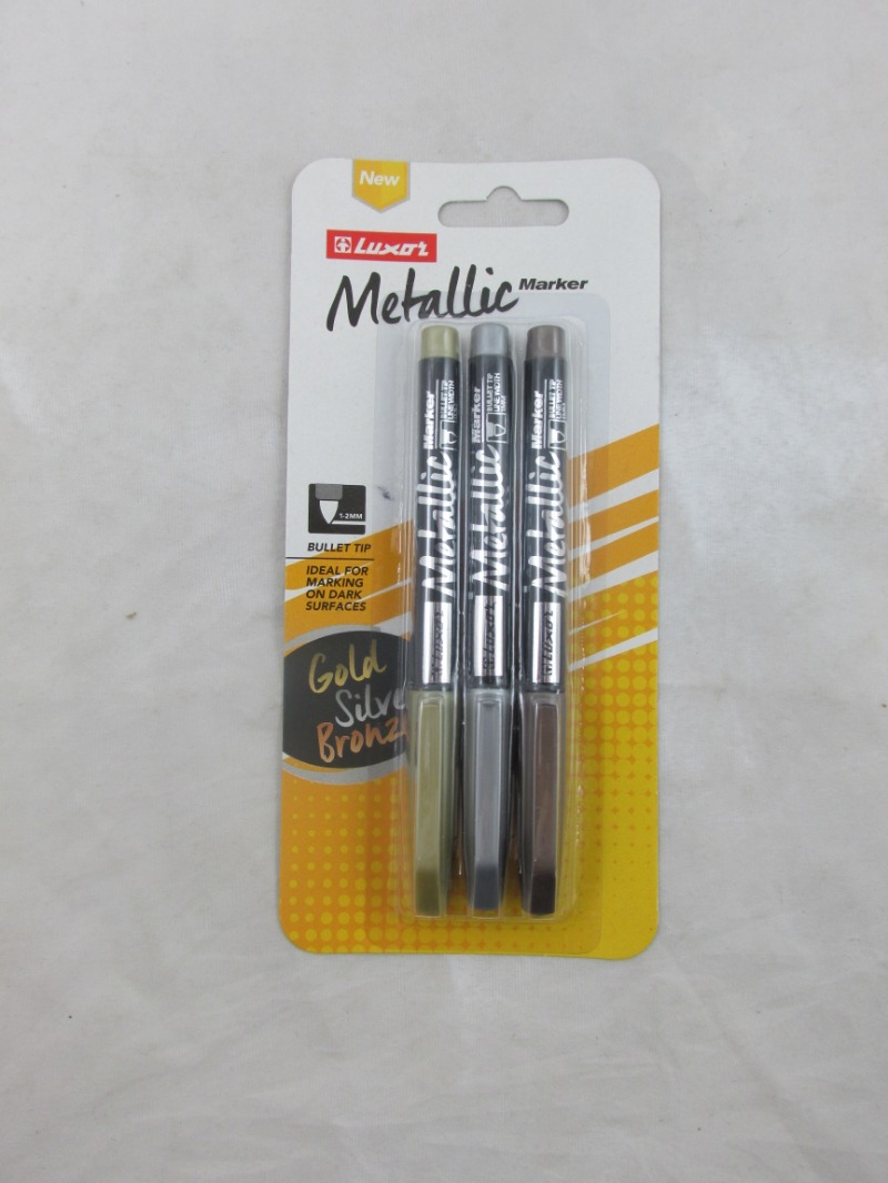 MARC.FINO METALICO x3u.TINTA PIGMENTADA